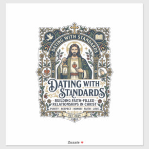 Sticker T-shirt humouristique sur la relation chrétienne d