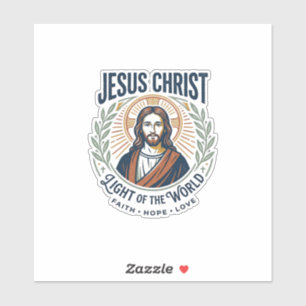 Sticker T-Shirt Jésus Mode Féminine Valeurs Inspiration