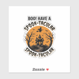 Sticker T-shirt vintage de maison hantée Spook-Tacular Hal
