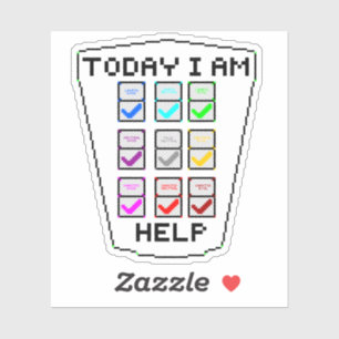 Sticker Tableau d'alignement du MDN