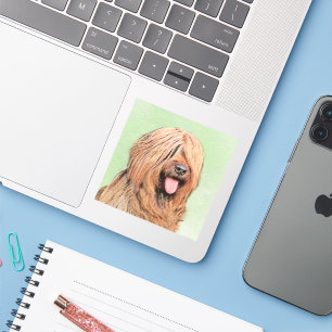 Sticker Tableau de bord - Joli art original chien