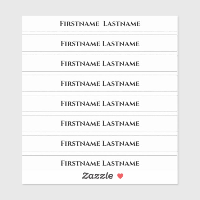 Sticker Tableau de sièges Ajouter des noms (Feuille)