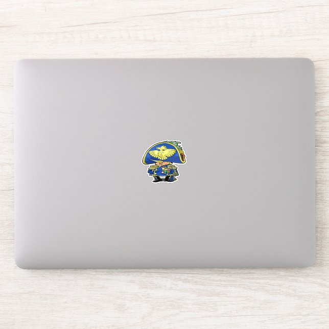 Sticker Tacoleon Tinyhands coupe personnalisée (Ordinateur)