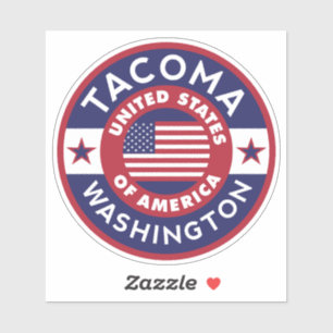 Sticker TACOMA, Washington