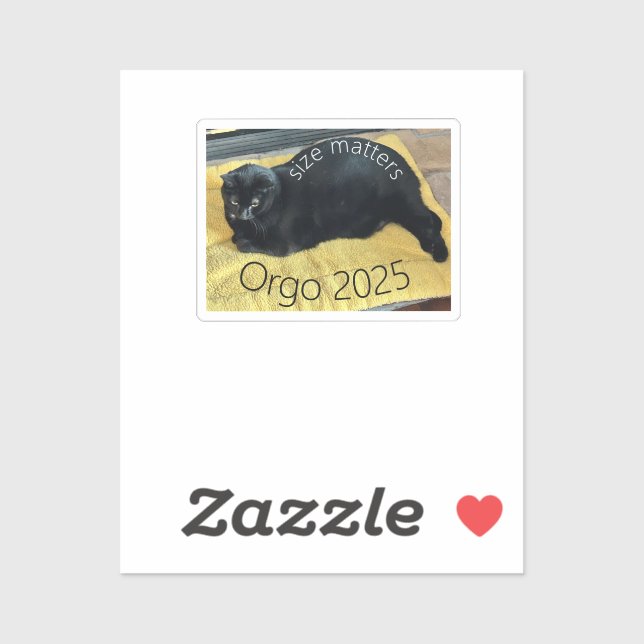 Sticker Taille importante (Feuille)