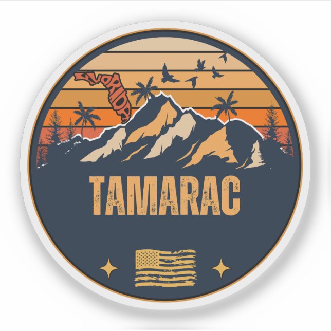 Sticker Tamarac, Floride  (Devant)
