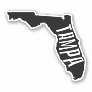 Sticker Tampa, Floride - USA Travel