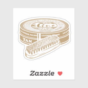 Sticker Tan shoepoly