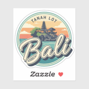 Sticker Tanah Lot Bali Indonésie Voyage