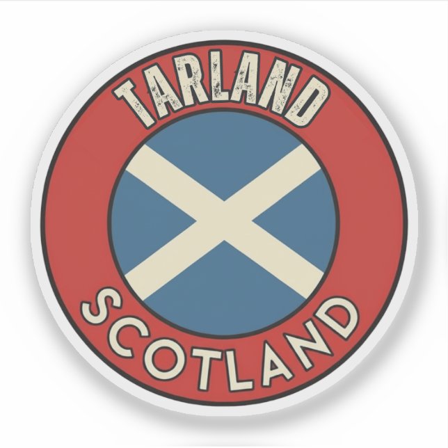 Sticker Tarland, Écosse (Devant)