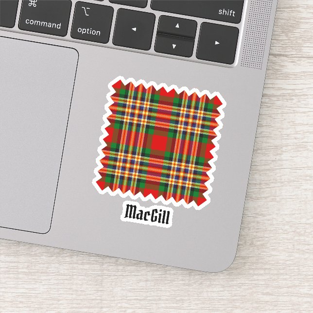 Sticker Tartan Clan MacGill (Détail)