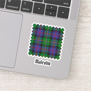 Sticker Tartan Clan Malcolm