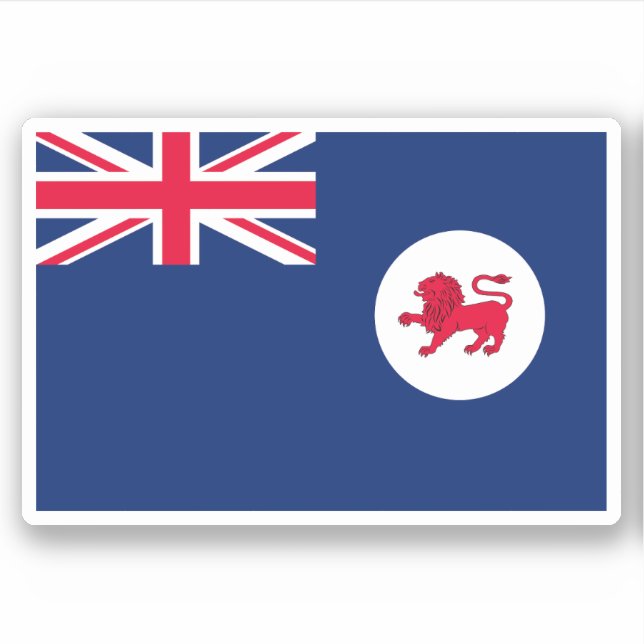 Sticker Tasmanie (Devant)