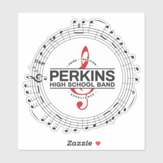 Sticker Tasse Notes de Musique
