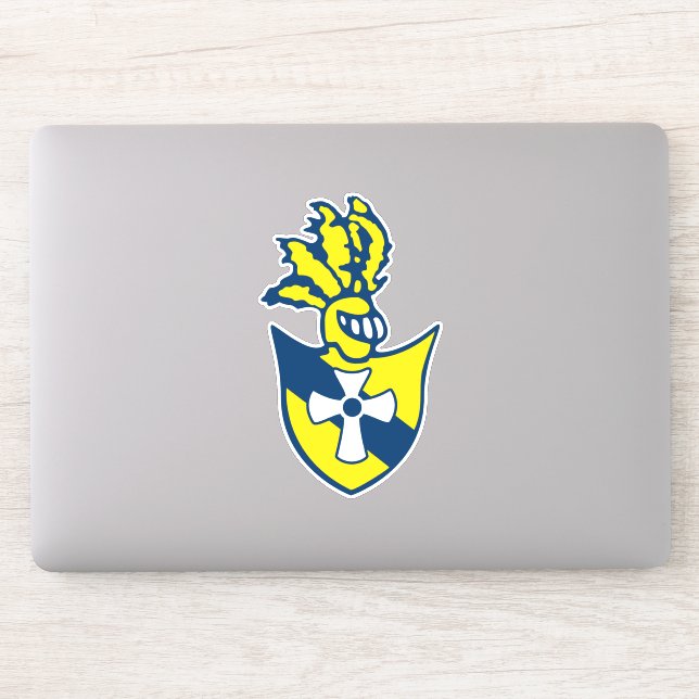 Sticker Tau Gamma Theta Vinyl - Crest (Ordinateur)
