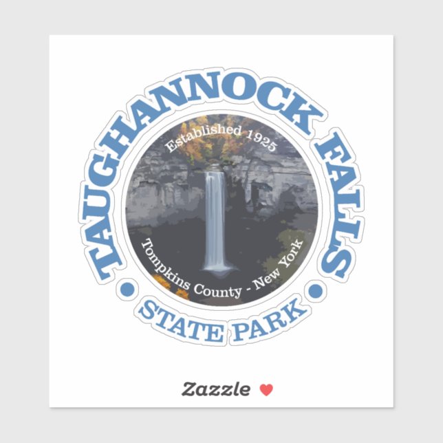 Sticker Taughannock Falls SP (Feuille)