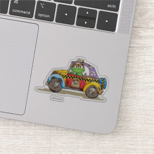 Sticker Taxi vintage Oscar