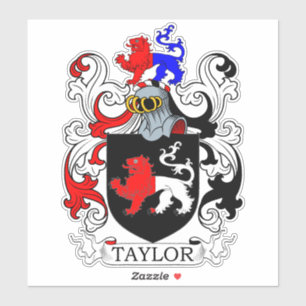 Sticker Taylor Family Crest