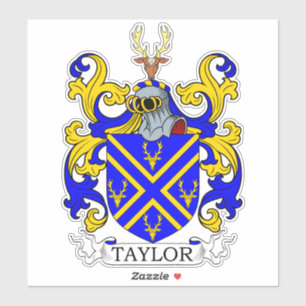 Sticker Taylor Family Crest