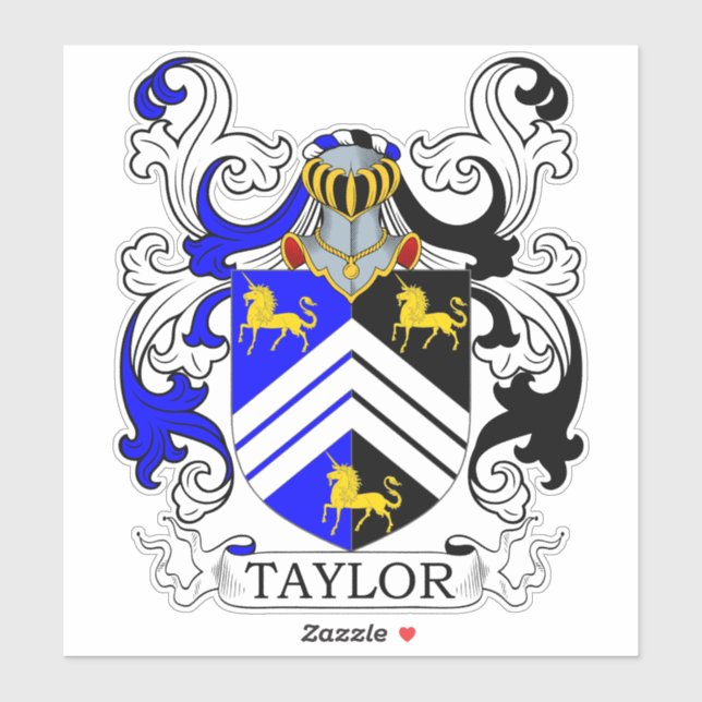 Sticker Taylor Family Crest (Feuille)