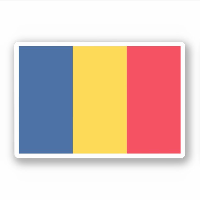 Sticker Tchad (Devant)