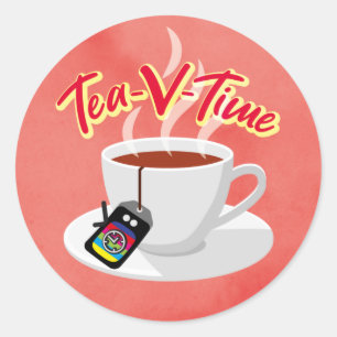 Sticker Tea-V Time