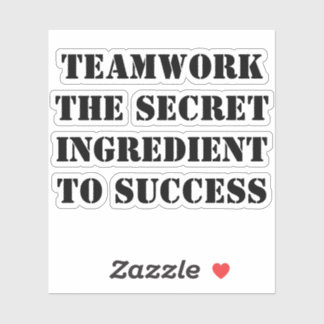 Sticker Teamwork: The Secret Ingredient to Success