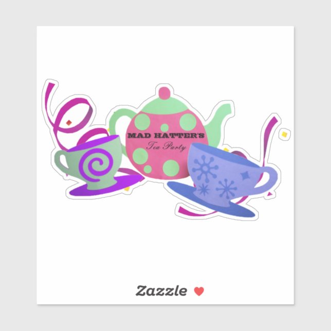 Sticker Teatime (Feuille)