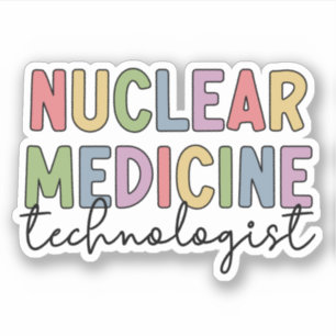Sticker Technicien en médecine nucléaire CNMT Nucléaire