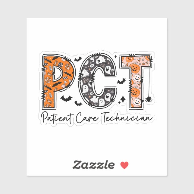 Sticker Technicien en soins aux patients (Feuille)
