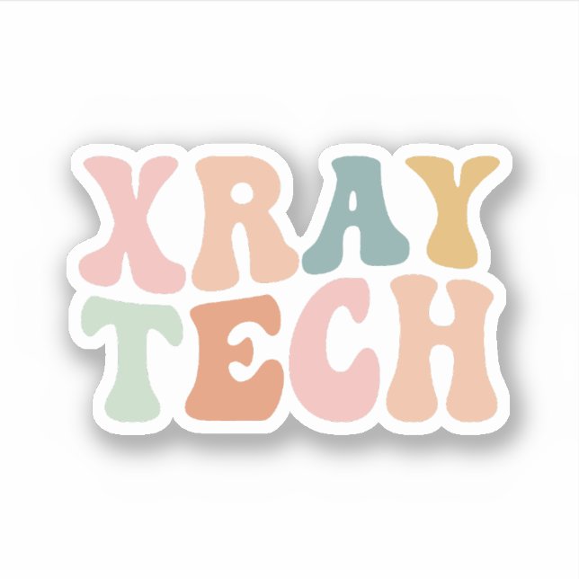 Sticker Technologie de rayons X, Technologue de rayons X C (Devant)