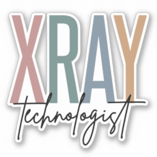 Sticker Technologue en radiographie de Xray Tech Cadeaux m