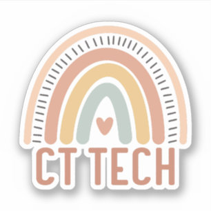 Sticker Technologue en tomographie informatique