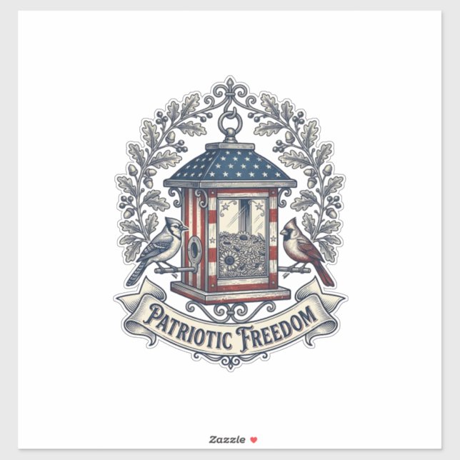 Sticker Tee-shirt graphique vectoriel de mangeoire à oisea (Feuille)