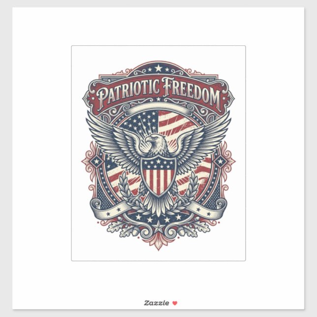 Sticker Tee shirt graphique vectoriel Fête des Pères patri (Feuille)