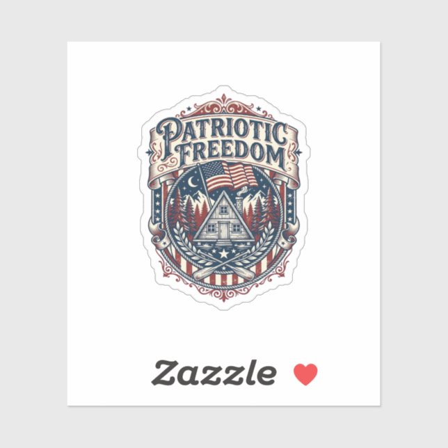 Sticker Tee-shirt graphique vectoriel week-end cabine patr (Feuille)