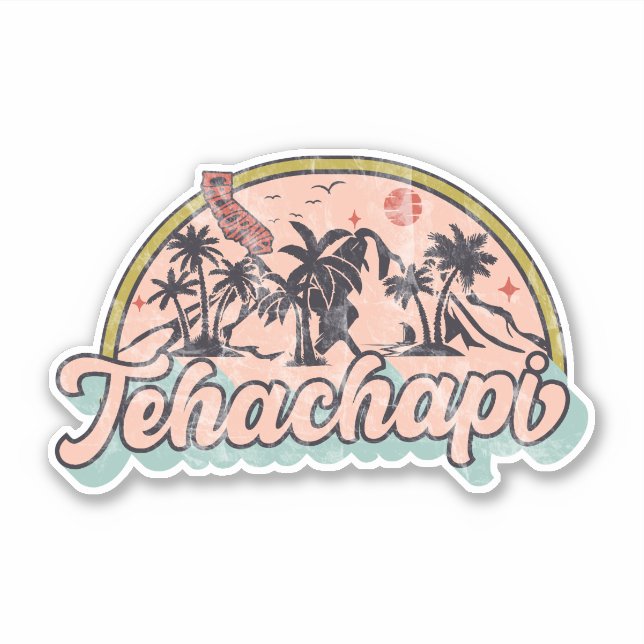 Sticker Tehachapi, Californie (Devant)