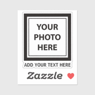 Sticker Télécharger une photo et ajouter du texte - Person