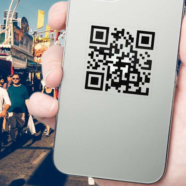Sticker Téléchargez facilement votre propre code QR | tran (Créateur téléchargé)