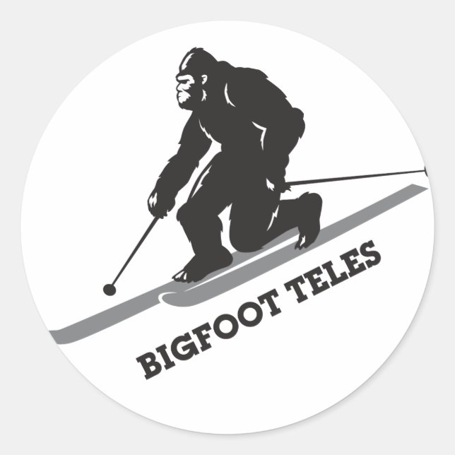 Sticker Teles Bigfoot (Devant)