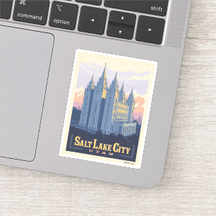 Sticker Temple de Salt Lake   Salt Lake City, Utah