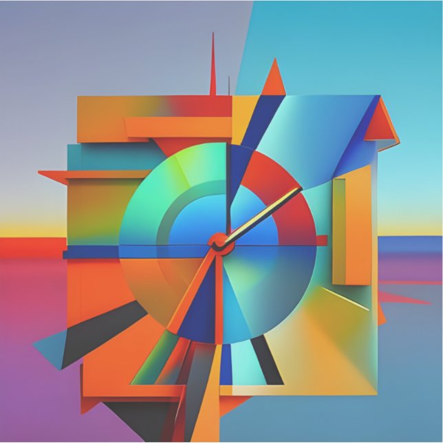 Sticker Temps En Pièces Vinyle Révocable (Devant)