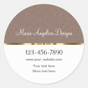 Sticker tendance Classy Étiquette