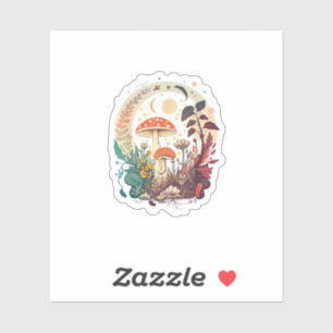 Sticker Tendance esthétique Goblincore et Cottagecore pour