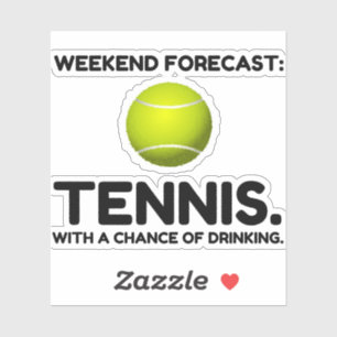 STICKER TENNIS PRÉVUS LE WEEK-END