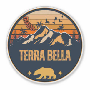 Sticker Terra Bella, Californie