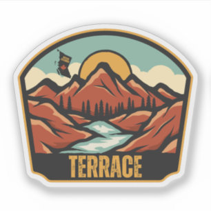 Sticker Terrace, Colombie-Britannique