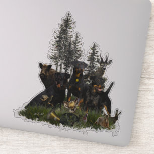 Sticker Terrier de chasse allemand (Jagdterrier)