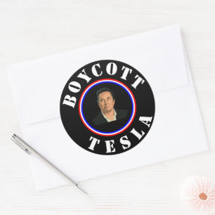 Sticker Tesla Boycott