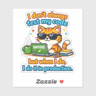 Sticker Tests en production